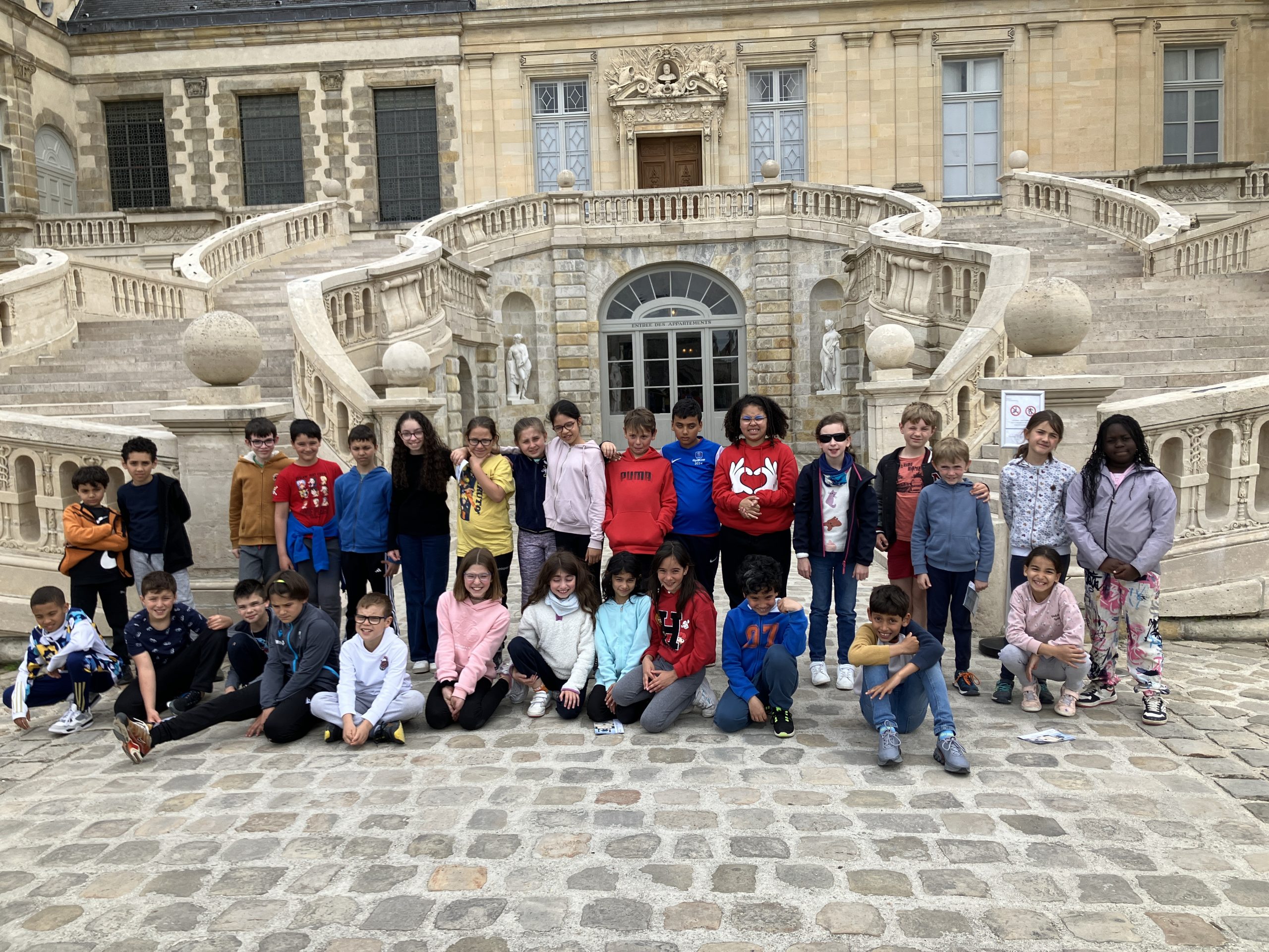 Sortie à Rambouillet : la classe de CM1 a passé la journée au château de Fontainebleau