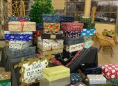 100 boites de Noël solidaires faites par nos élèves pour notre association partenaire