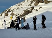 Séjour à Valmeinier pour les 1ères STD2A entre projets artistiques et ski