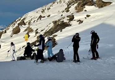 Séjour à Valmeinier pour les 1ères STD2A entre projets artistiques et ski